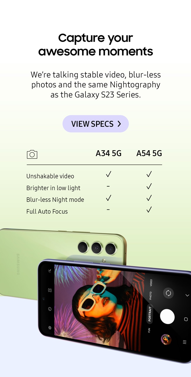 VIEW SPECS >