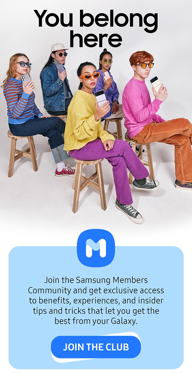 JOIN THE CLUB