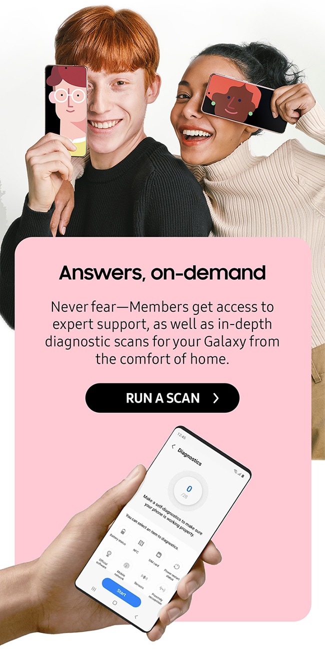 RUN A SCAN >