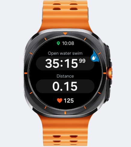 Samsung galaxy watch open water swimming online