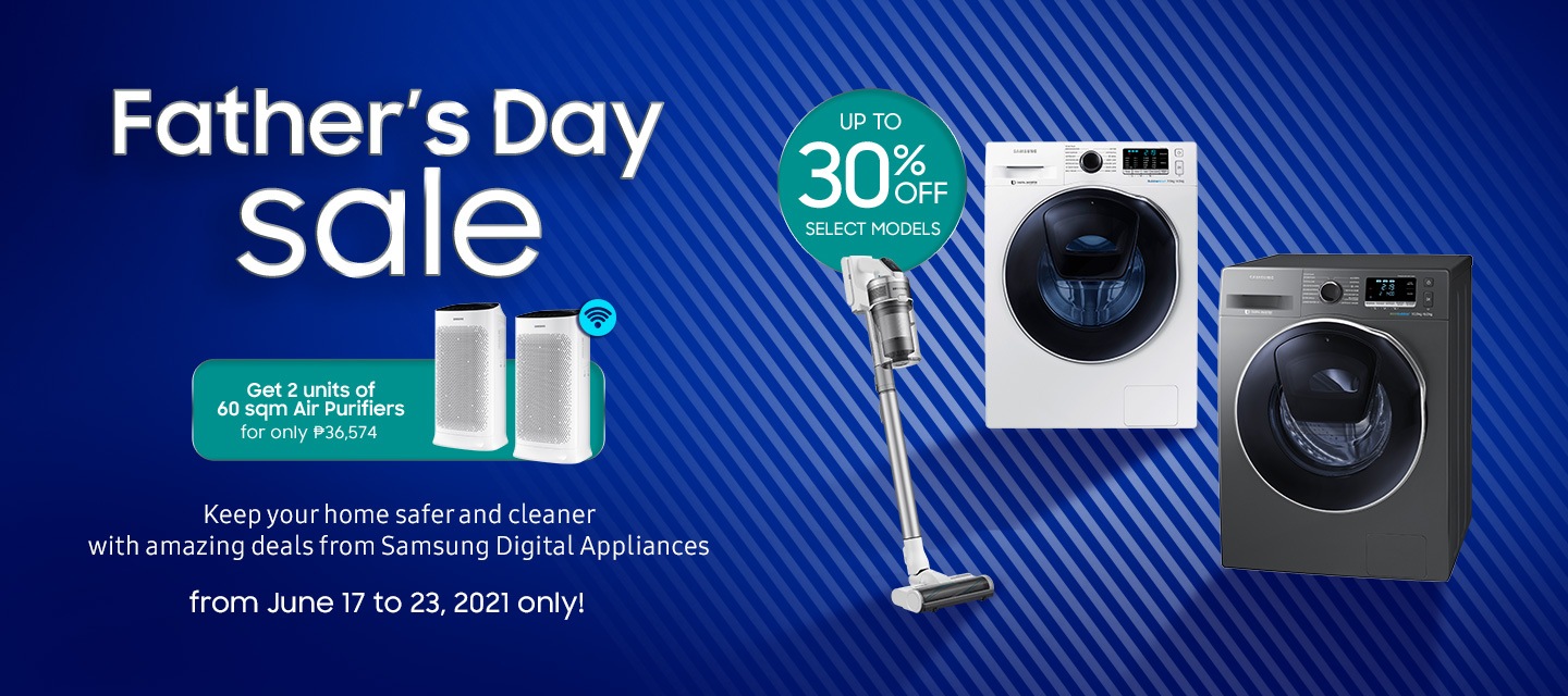 Digital Appliances Father's Day Promo Samsung Philippines