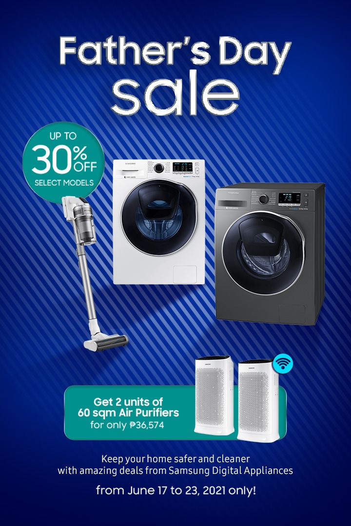 Digital Appliances Father's Day Promo Samsung Philippines