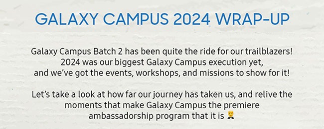 Galaxy Campus 2024 Wrap-up