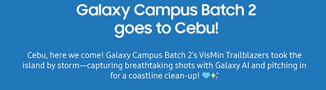 Galaxy Campus Batch 2 goes to Cebu!