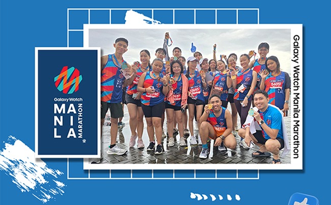 Unstoppable Trailblazers at the Galaxy Watch x Manila Marathon