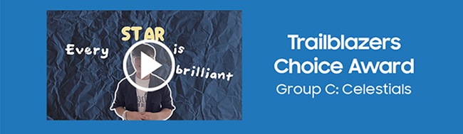 Trailblazers Choice Award Group C: Celestials 
