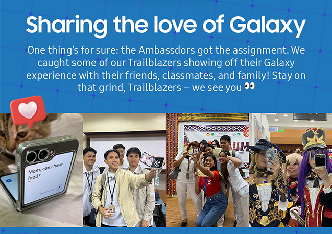 Sharing the love of Galaxy