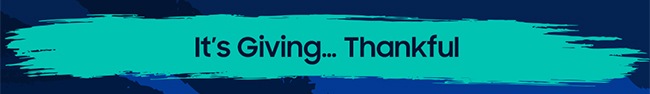 It's Giving... Thankful