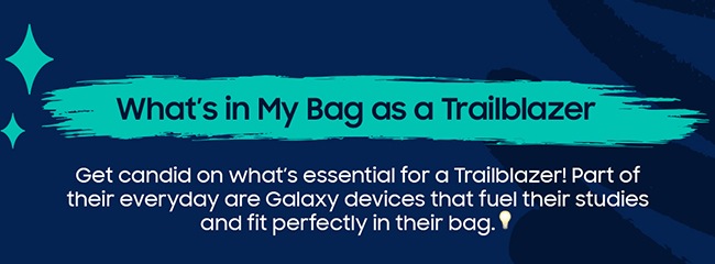 What's in My Bag as a Trailblazer