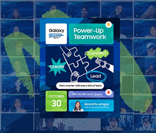 Galaxy Campus Batch 3 Power-up Teamwork logo image