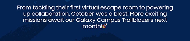 From tackling their first virtual escape...
