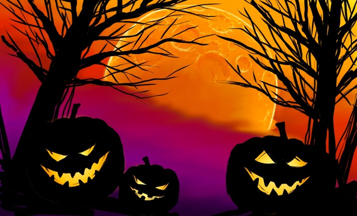 Halloween virtual backgrounds deals