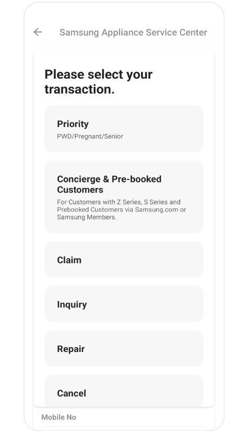 How to book a repair for your Samsung products Samsung Philippines