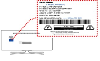 How to locate your device model, serial number, or country of