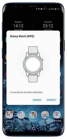 samsung galaxy watch messaging app