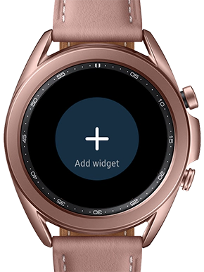 galaxy watch widget order