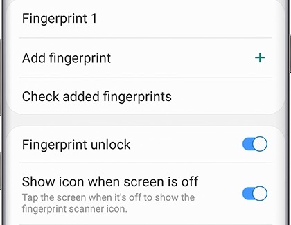 Setup And Use The Fingerprint Sensor On Galaxy Device | Samsung PH