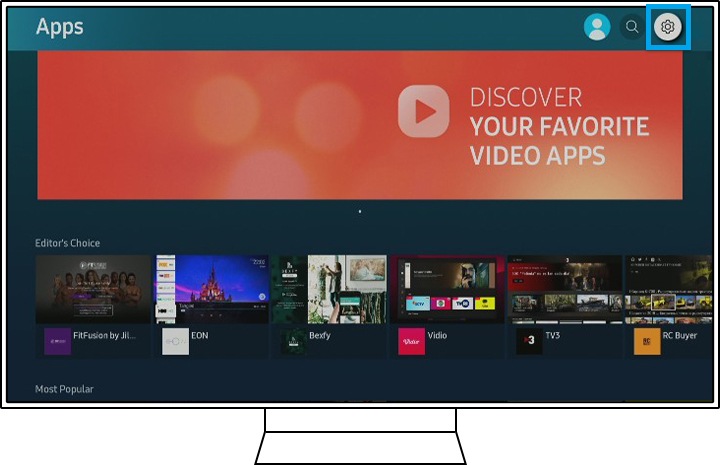 How to troubleshoot apps that are not working on the Samsung Smart TV