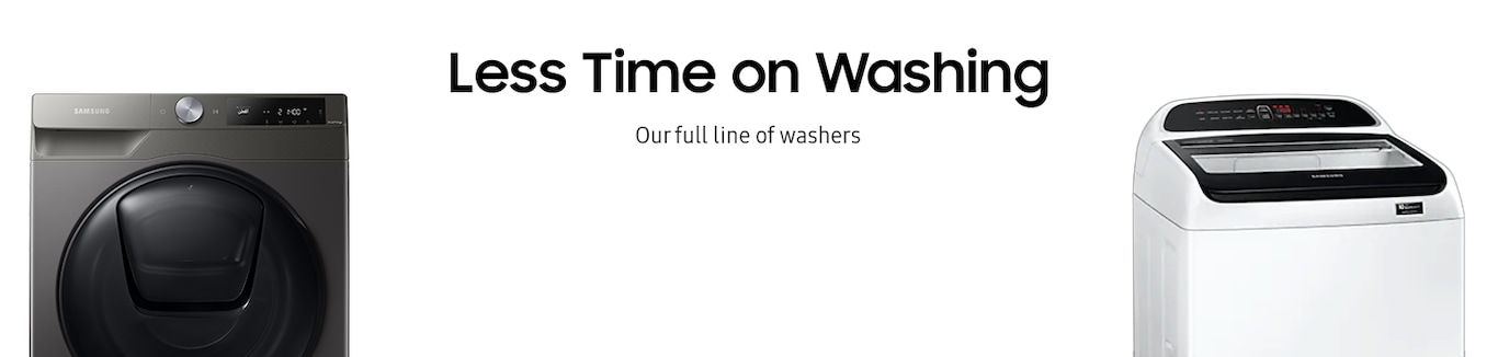 Less Time on Washing