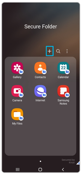What is the Secure Folder and how can I use it? Samsung PK