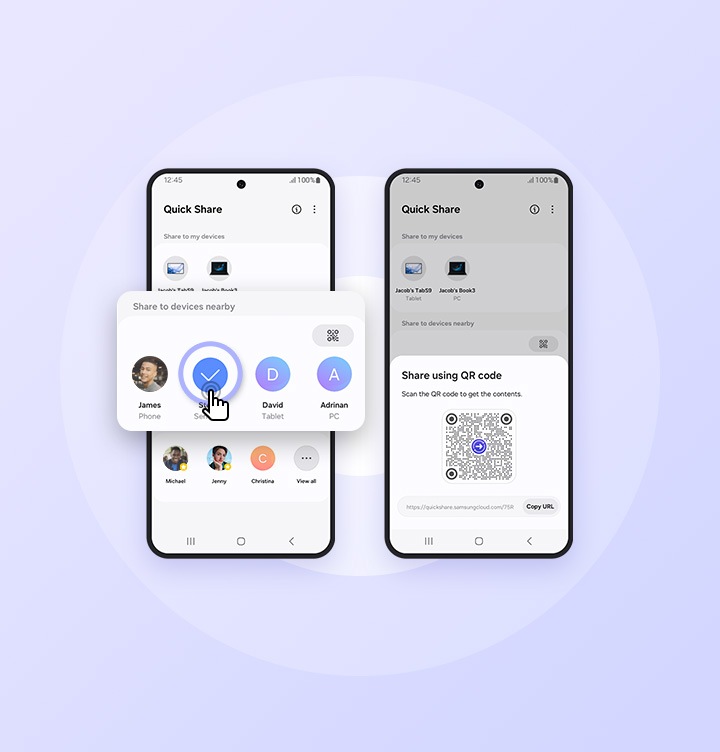 Share Data Instantly with Quick Share Samsung Pakistan