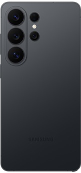Galaxy S26 Ultra in Black seen from the rear.