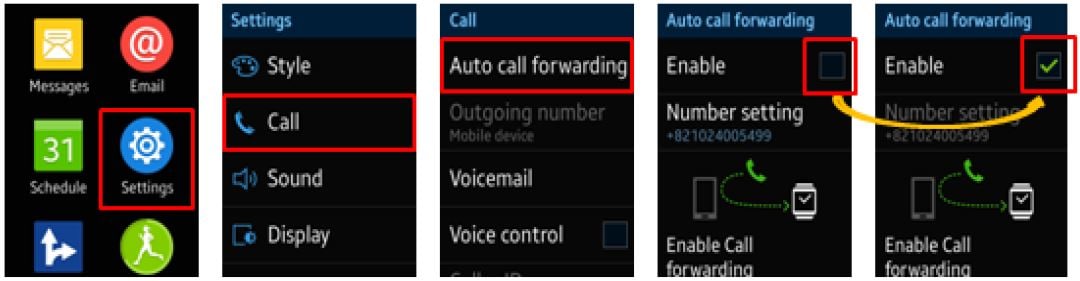 auto call forward1