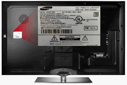 How Can We Find The Serial Number And Model Of Samsung Tv Samsung Pakistan