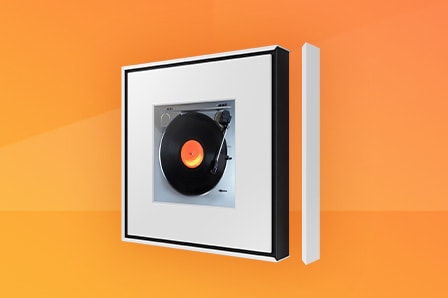 promo music frame