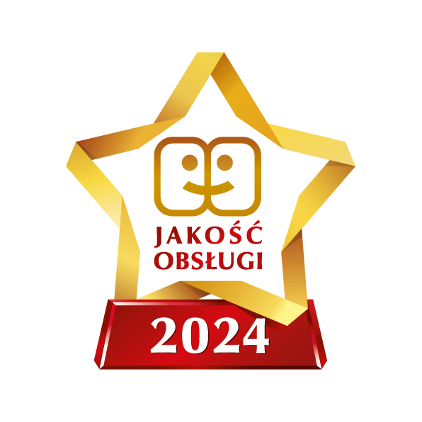 logo gwiazda jakość obsługi 2021