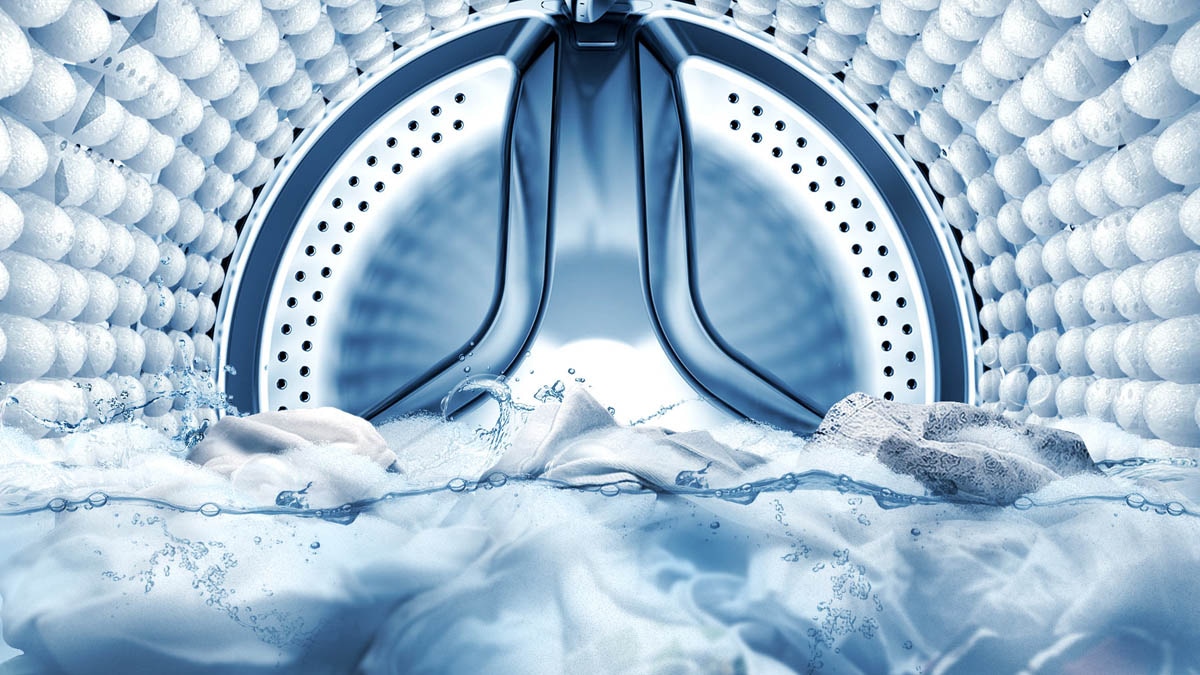 Pralka Samsung AddWash z technologią aktywnej piany ecobubble to energooszczędna pralka, w której możesz prać w niskich temperaturach.