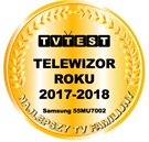 Logo TV TEST - wygrana w kategorii Telewizor Roku 2017-2018 dla Samsung MU7002
