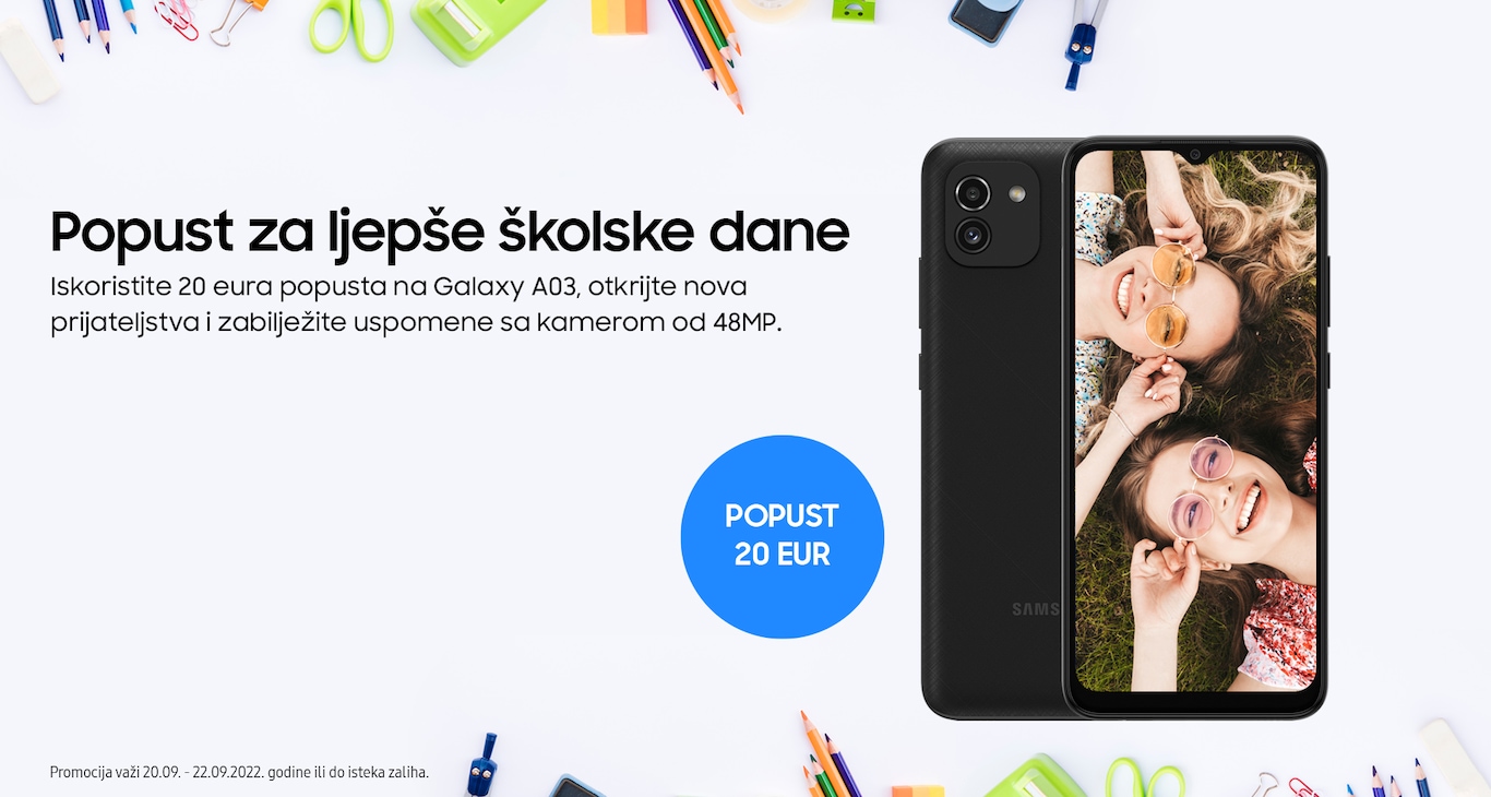 Promocija mobitela: Popust za ljepše školske dane | Samsung Srbija