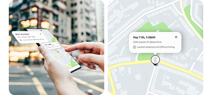 Поиск местоположения потерянного устройства Samsung Galaxy при отключенном интернет-соединении с функцией Offline Finding