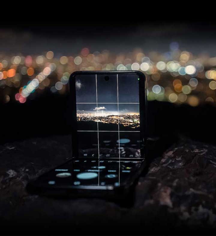 Как настроить телефон для вечерних фотографий