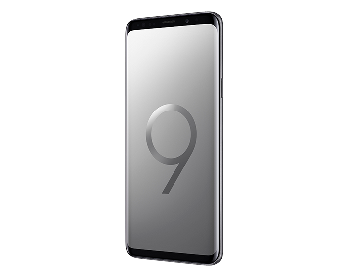 Samsung S9 на Андроид 8 в цвете титан, характеристики телефона Самсунг С9.