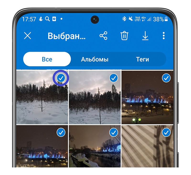 Как синхронизировать галерею телефона Samsung Galaxy с OneDrive