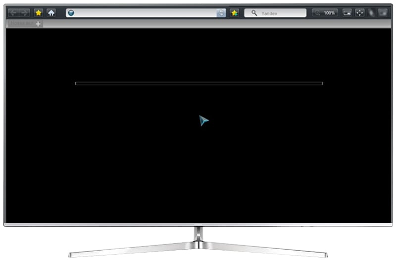 Браузер некорректно работает на телевизоре Samsung