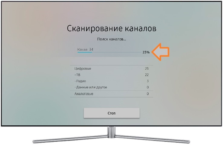 Как найти бесплатные каналы на телевизоре Samsung