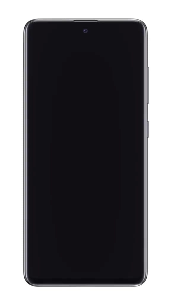 Galaxy A51 أسود منشوري بتأثير Crush