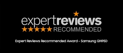 Expert Reviews Recommended Award - Samsung QN95D