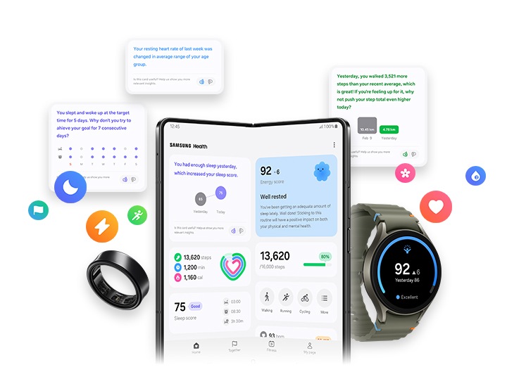 Prioritize Your Health with Samsung Health Samsung Saudi Arabia