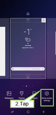 Galaxy S9/S9+: How can I show/hide the Apps button?