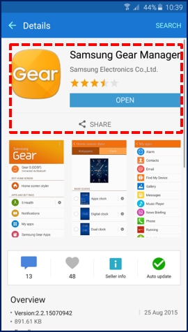 Samsung gear store sport apk