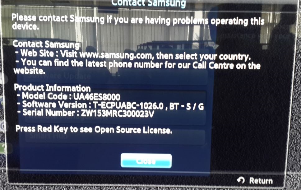 Understanding models numbers on a Samsung TV