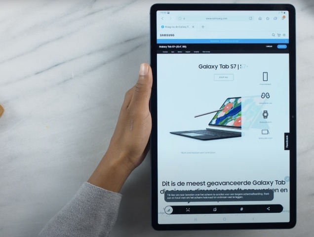 Screenshot Tablet: Hoe Maak Je Een Screenshot Op Je Samsung Tablet? |  Samsung & You | Samsung Nederland