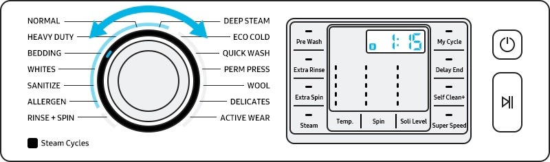 Como usar a função Delay End na máquina de lavar roupa?