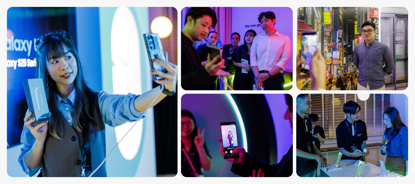 Photos of influencers, celebrities, media and invited guests enjoying themselves at Unpacked Party.