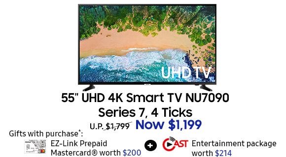 Televisor Samsung Smart 55NU7090