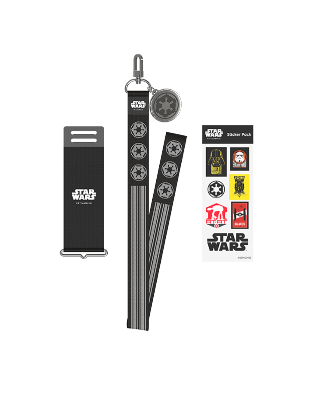 The Galaxy Z Flip3 Star Wars Fashion Strap in Black with Strap & Sticker included. Discover more Flip phones in Singapore